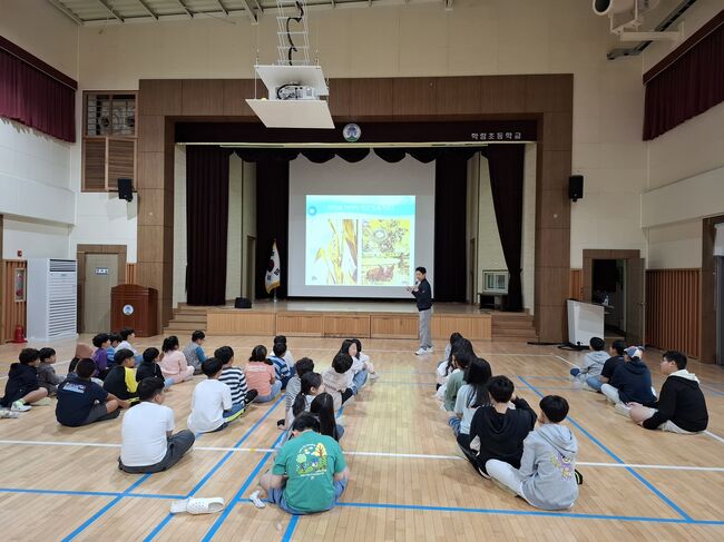 학림초, 탄소중립 실천으로 지속 가능한 지구를 배우다